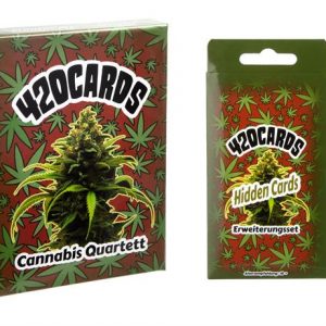420Cards Cannabis-Quartett Starter Set & Erweiterungs Set (2. Auflage)